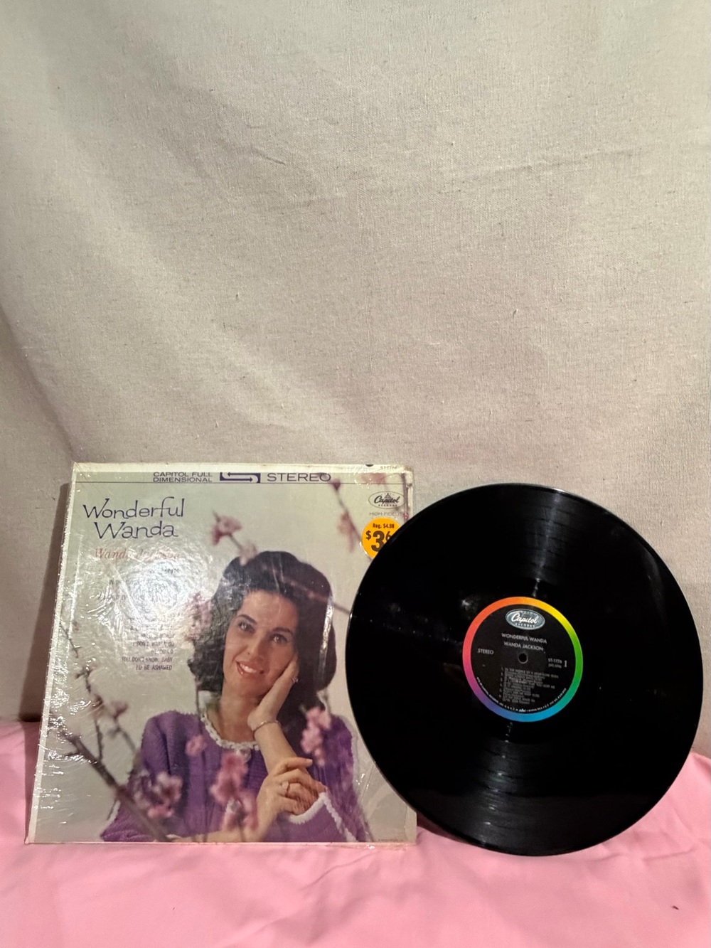Capital Records Wonderful Wanda Vinyl LP –